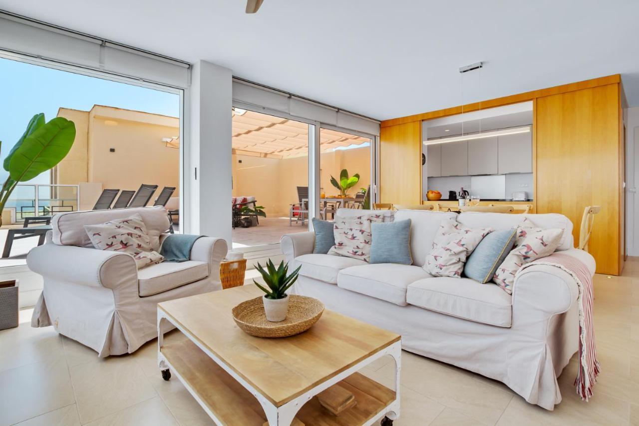 Crystalline View'S Of Carihuela - 3 Bedrooms Penthouse Torremolinos Buitenkant foto