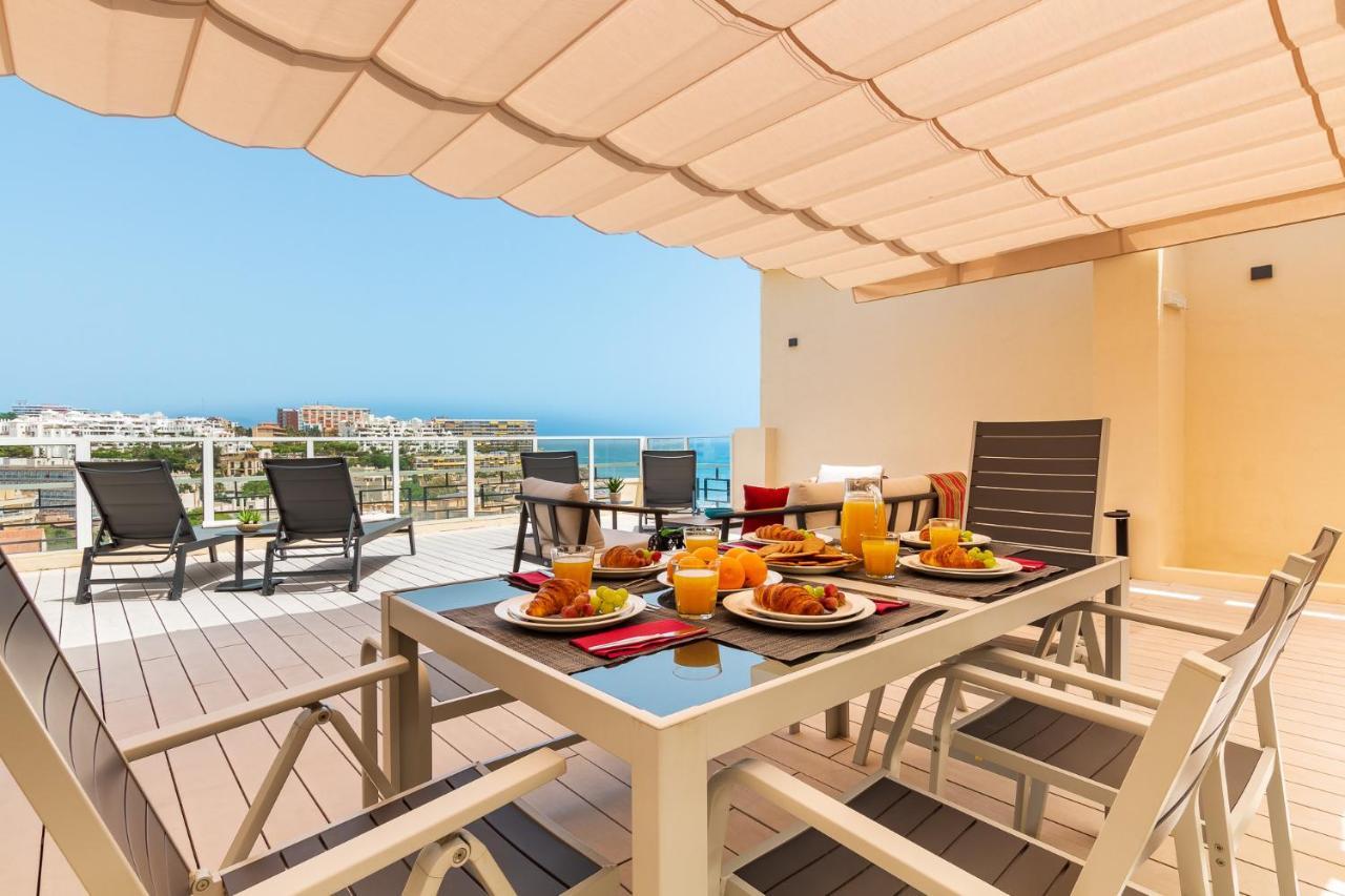 Crystalline View'S Of Carihuela - 3 Bedrooms Penthouse Torremolinos Buitenkant foto
