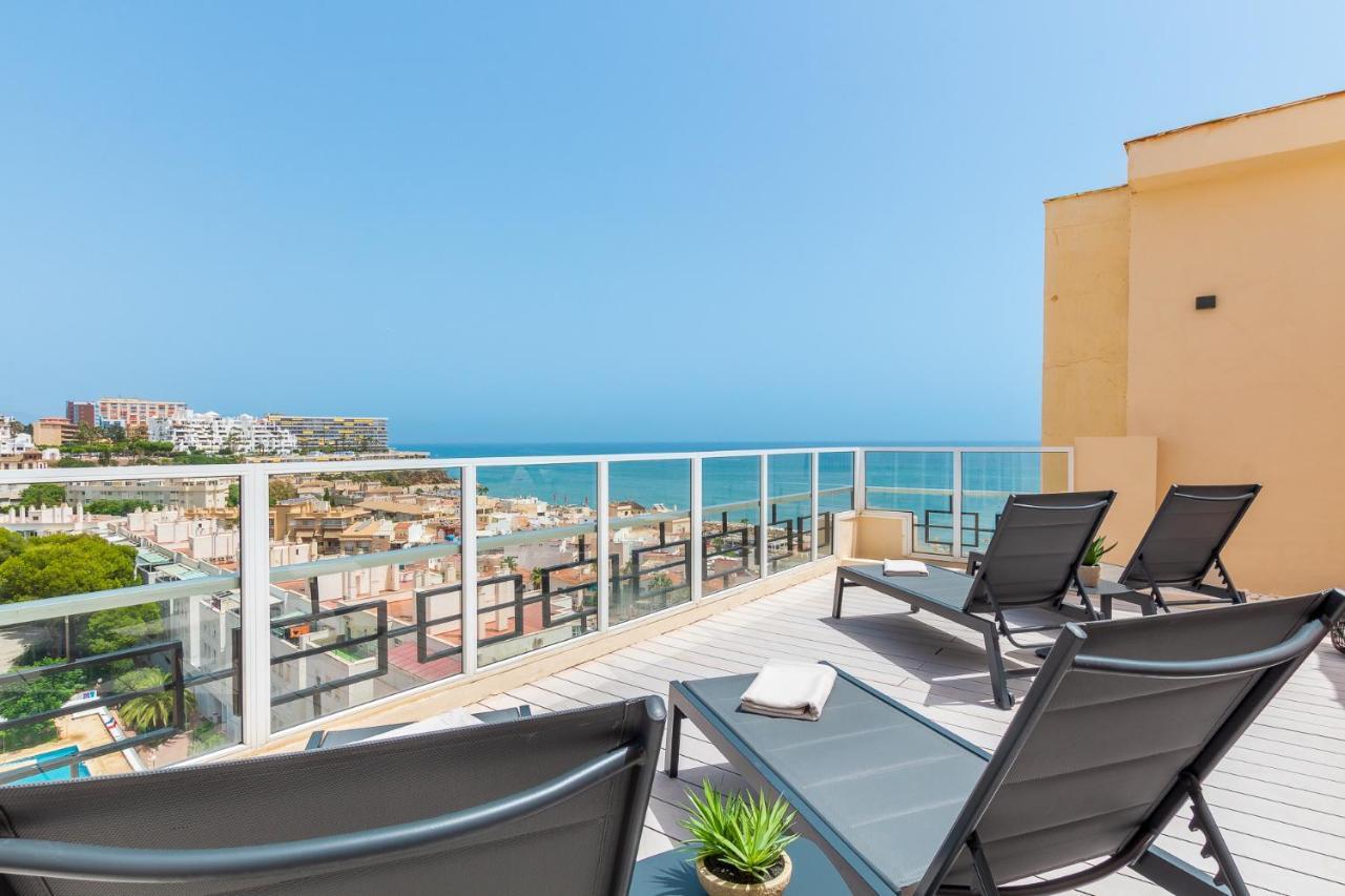 Crystalline View'S Of Carihuela - 3 Bedrooms Penthouse Torremolinos Buitenkant foto